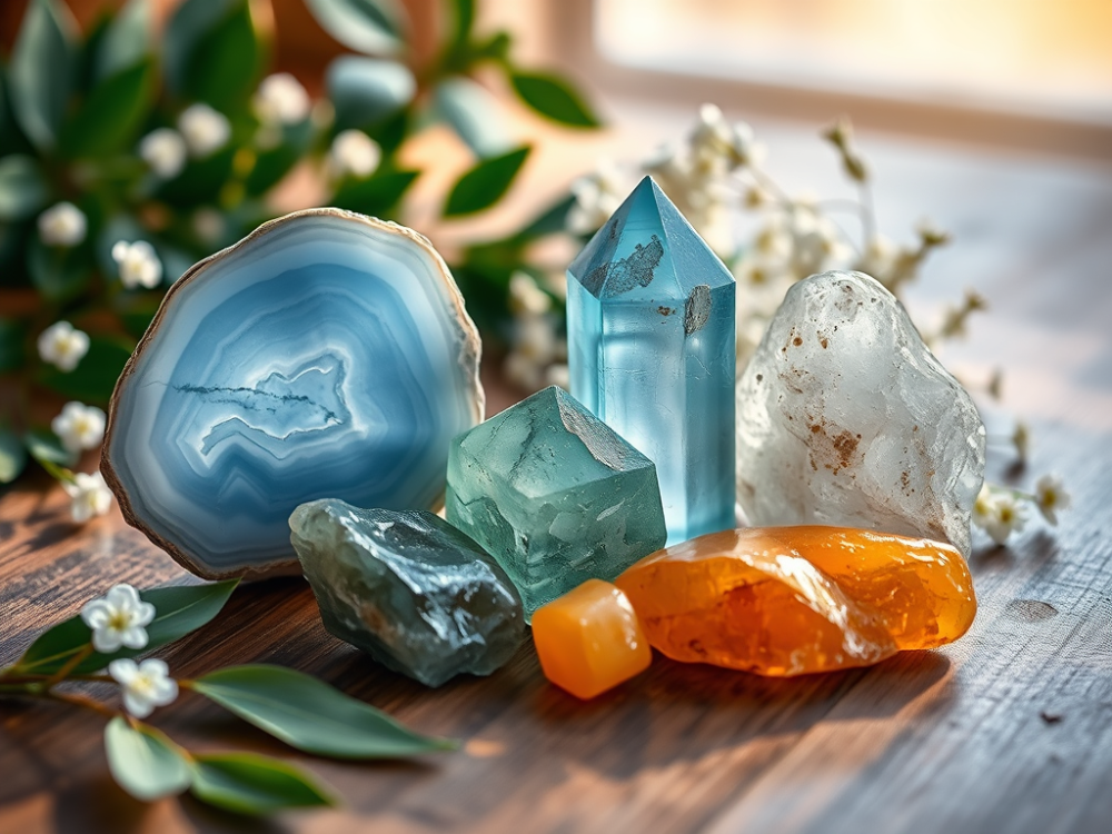 What Colour Are You? Blue, Green & Orange Crystal Meanings